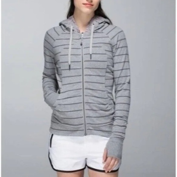 Lululemon Movement Jacket in Cayman Stripe - Picture 1 of 7